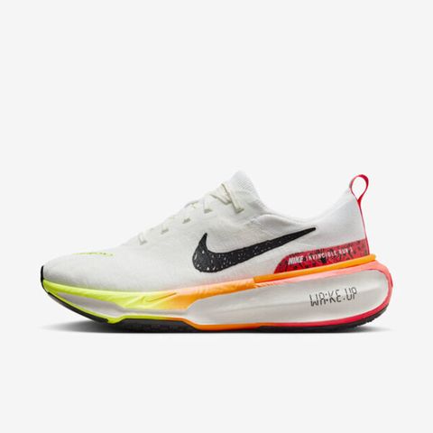 NIKE 耐吉 ZoomX Invincible Run FK3 HF4915-100 男 慢跑鞋 馬拉松 路跑 白橘黃