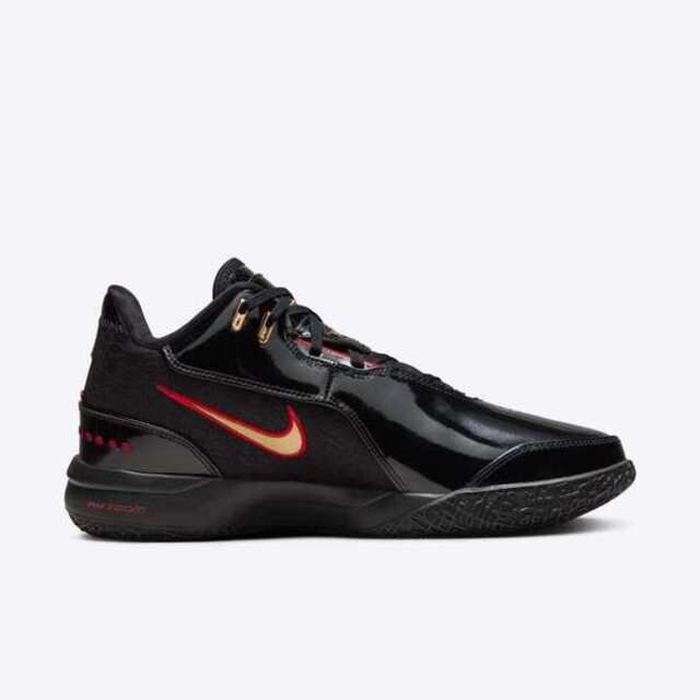 NIKE 耐吉  ZM LeBron NXXT GEN AMPD EP FJ1567-001 男 籃球鞋 詹皇 球鞋 黑金