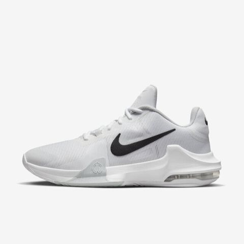 NIKE 耐吉 Air Max Impact 4 DM1124-100 男 籃球鞋 運動 訓練 基本款 球鞋 氣墊 白黑