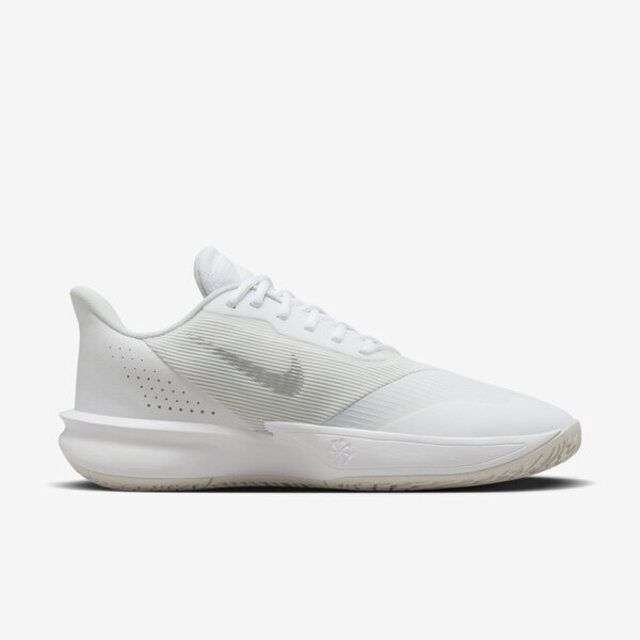 NIKE 耐吉 Nike Precision VII FN4322-100 男 籃球鞋 運動 球鞋 低筒 7代 緩震 包覆 白灰