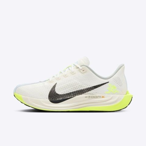 NIKE 耐吉 Nike Pegasus Plus HQ3451-101 男 慢跑鞋 運動 路跑 小飛馬 緩震 反光 米白 螢黃