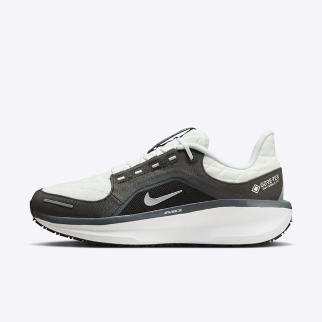 NIKE 耐吉 Nike Air Winflo 11 GTX FQ1358-004 男 慢跑鞋 運動 路跑 防水 反光 緩震 米白銀