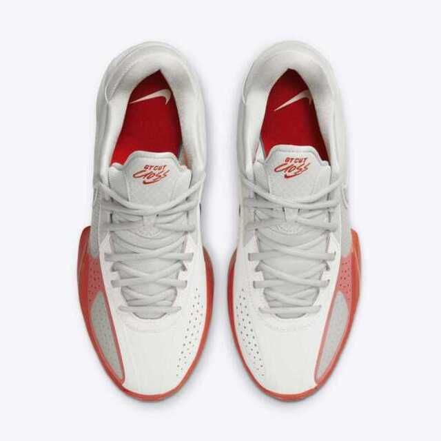 NIKE 耐吉 Nike G.T. Cut Cross EP HF0231-003 男 籃球鞋 運動 球鞋 抗扭 緩震 骨白灰 橘紅