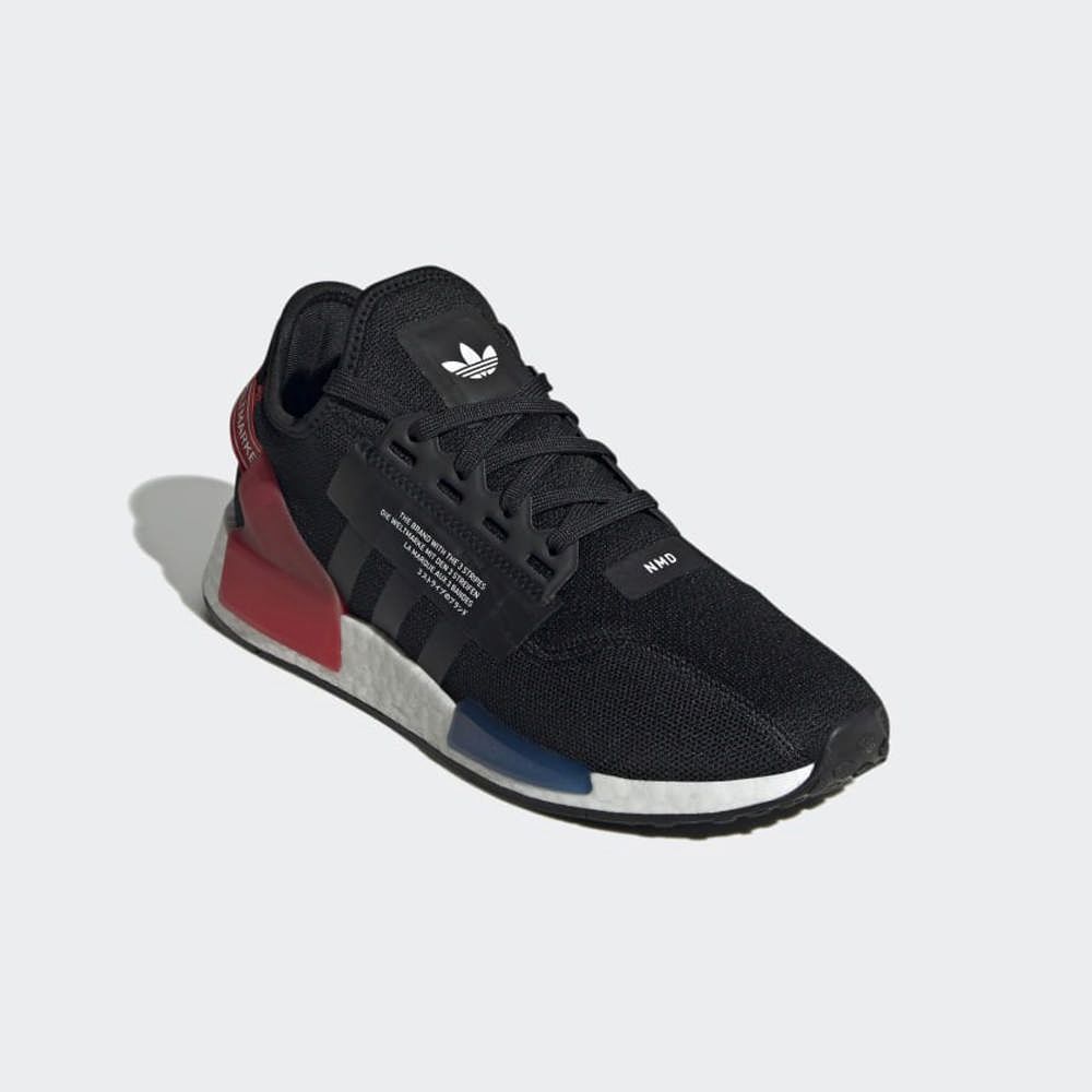 Adidas nmd r1 outlet v2 black red blue