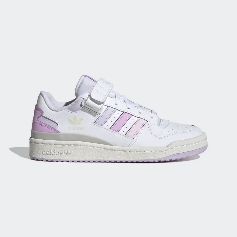 ADIDAS】FORUM LOW W 休閒鞋女鞋白粉紫-FZ5946 - PChome 24h購物