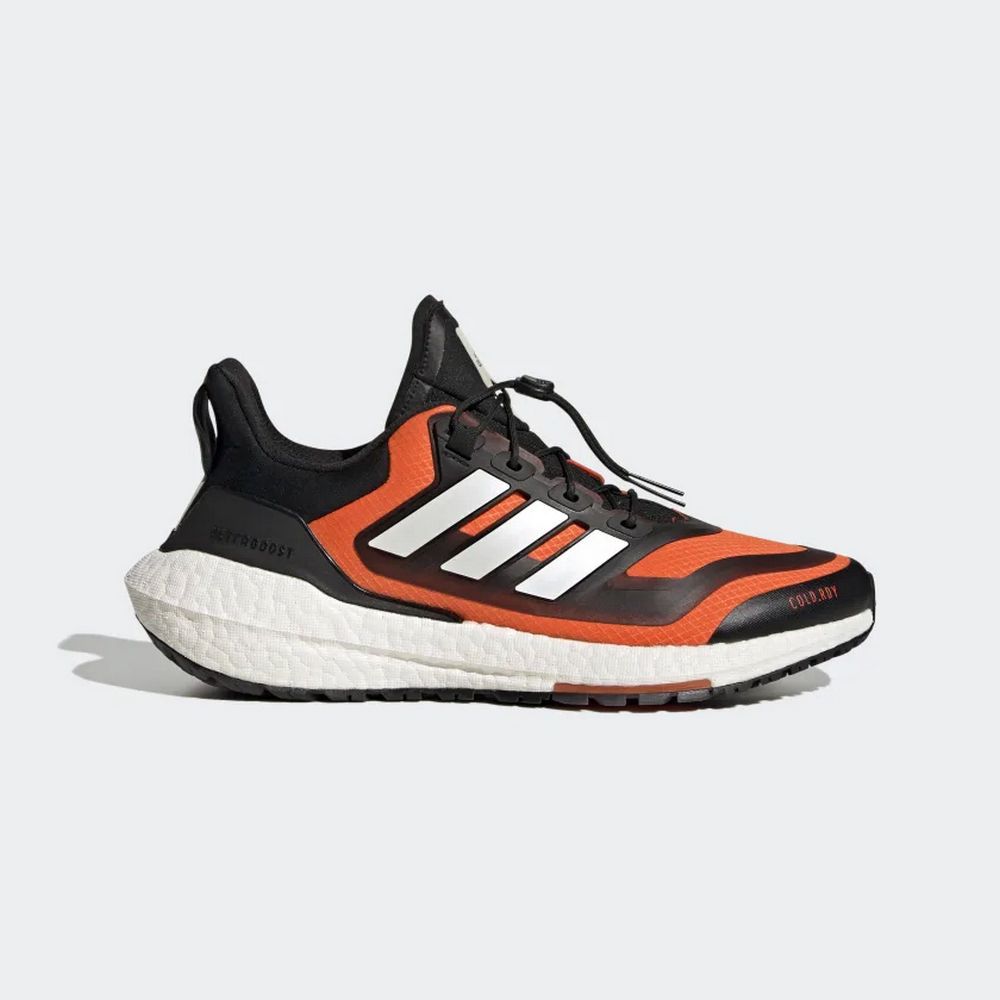 ADIDAS 愛迪達 ULTRABOOST 22 C.RDY II 跑步鞋 男鞋 反光 黑橘-GX6689