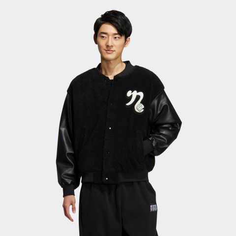 ADIDAS 愛迪達 CNY U CNY JKT 休閒外套 男女 黑色-IA6903