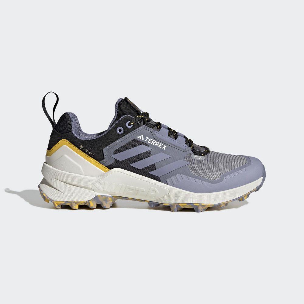 ADIDAS】TERREX SWIFT R3 GTX x NATGEO 登山鞋男鞋灰藍-HQ8826