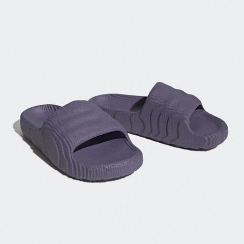 【ADIDAS】ADILETTE 22 Slipper 拖鞋 男鞋 女鞋 紫色-HP6524