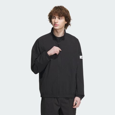 ADIDAS 愛迪達 ST WVJKT 休閒外套 男 黑色-IP4951