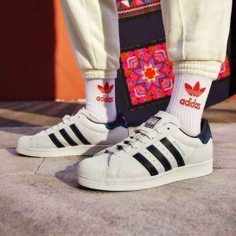 adidas Originals 【ADIDAS】SUPERSTAR 男女 休閒鞋 白-ID1139