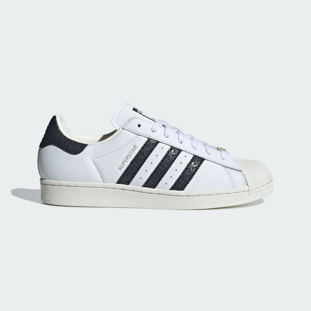 adidas Originals 【ADIDAS】SUPERSTAR 男女 休閒鞋 白黑-IF3637