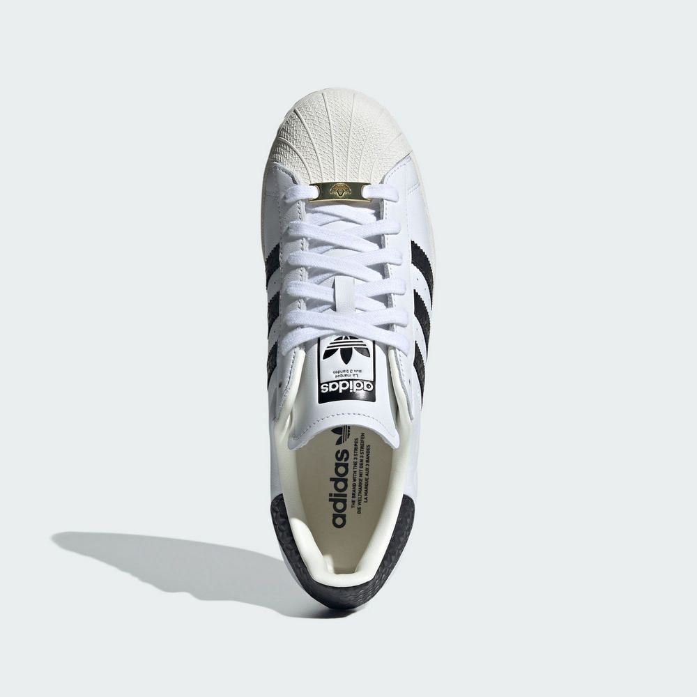 adidas Originals 【ADIDAS】SUPERSTAR 男女 休閒鞋 白黑-IF3637