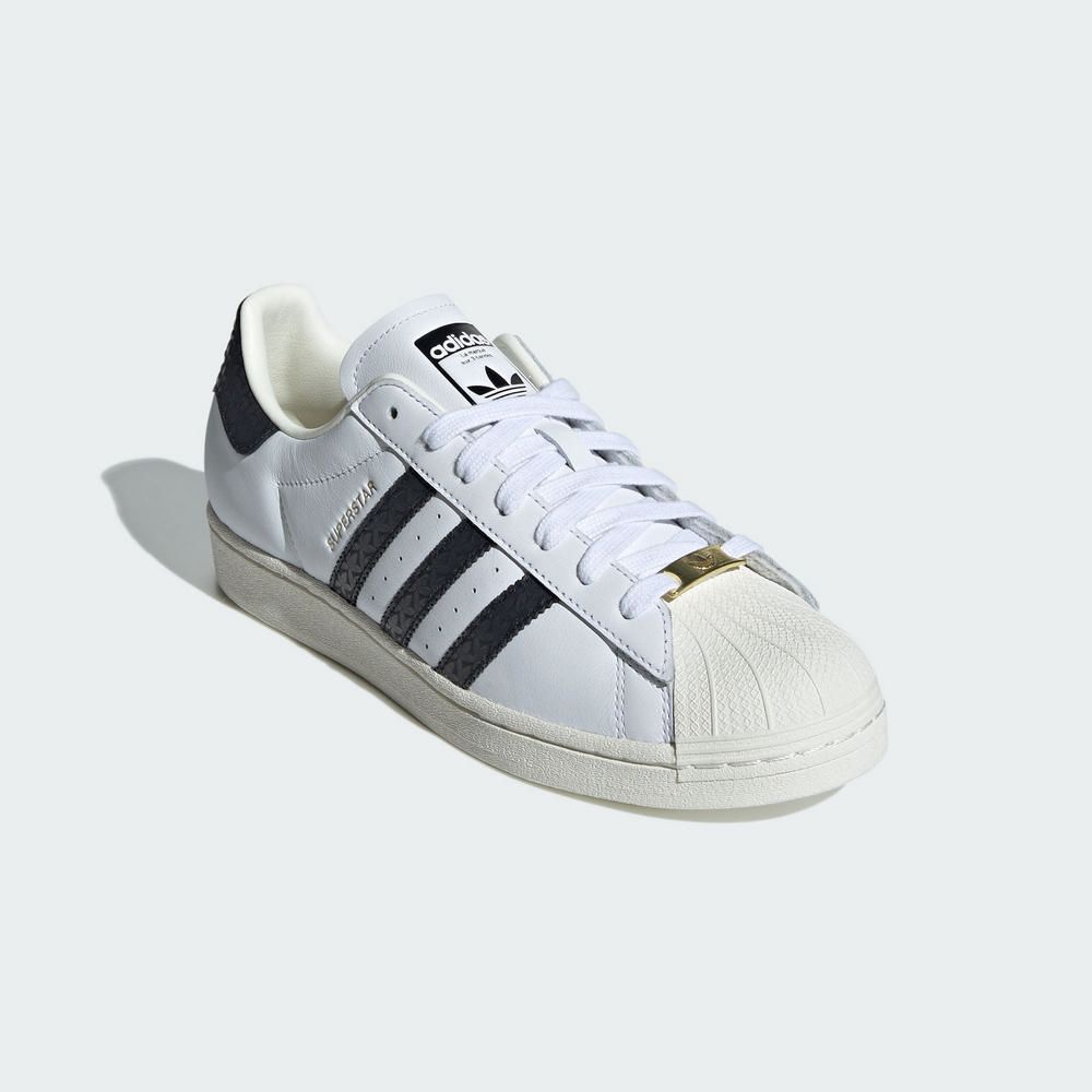 adidas Originals 【ADIDAS】SUPERSTAR 男女 休閒鞋 白黑-IF3637