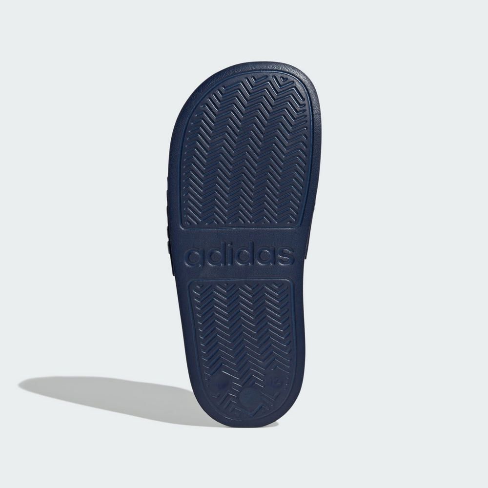 adidas Originals 【ADIDAS】ADILETTE 童鞋 中大童鞋 女鞋 拖鞋 藍-IF5978