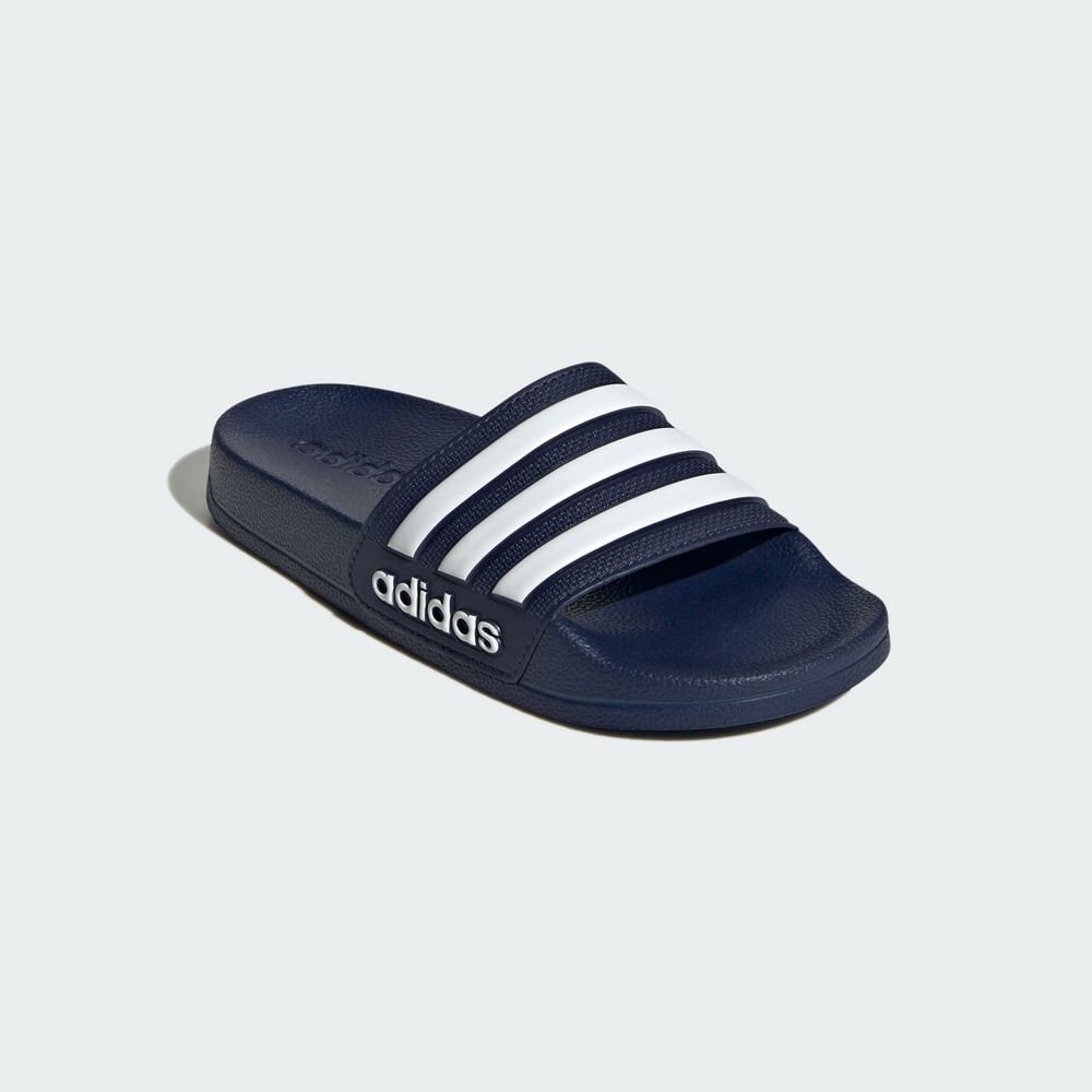 adidas Originals 【ADIDAS】ADILETTE 童鞋 中大童鞋 女鞋 拖鞋 藍-IF5978