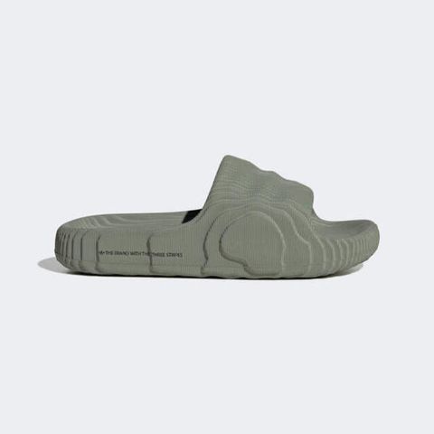 adidas Originals Adidas Adilette 22 W [IG8264] 女 涼拖鞋 運動 休閒 日常 居家 逛街 舒適 環保 軍綠