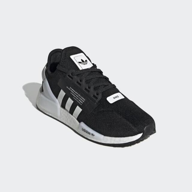 adidas Originals Adidas NMD_R1.V2 GX6367 男女 休閒鞋 經典 運動 潮流 Boost 避震 彈力 穿搭 黑 白