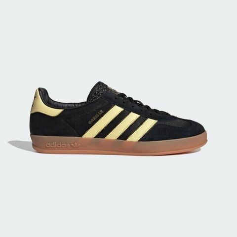 adidas Originals Adidas Gazelle Indoor IG4999 男 休閒鞋 運動 經典 復古 麂皮 膠底 三葉草 黑黃
