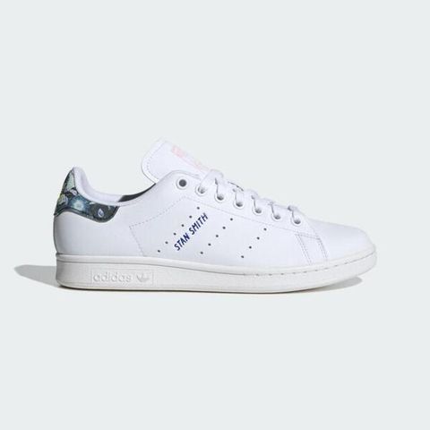 adidas Originals Adidas Stan Smith W IE9645 女 休閒鞋 經典 復古 史密斯 花卉 舒適 百搭 穿搭 白藍