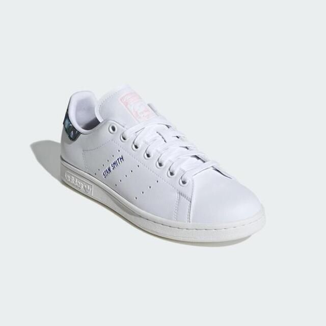 adidas Originals Adidas Stan Smith W IE9645 女 休閒鞋 經典 復古 史密斯 花卉 舒適 百搭 穿搭 白藍