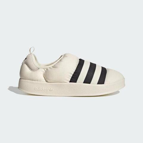 adidas Originals Adidas Puffylette GY1593 男女 休閒鞋 運動 經典 防潑水保暖 尼龍 套穿 舒適 米白 黑