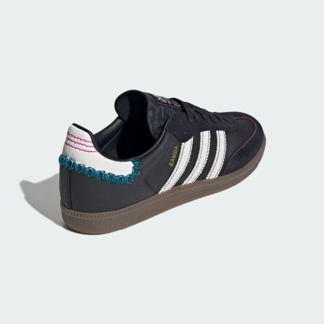 adidas Originals Adidas Samba OG ID1141 男女 休閒鞋 經典 復古 三葉草 皮革 麂皮 流行 穿搭 膠底 黑棕