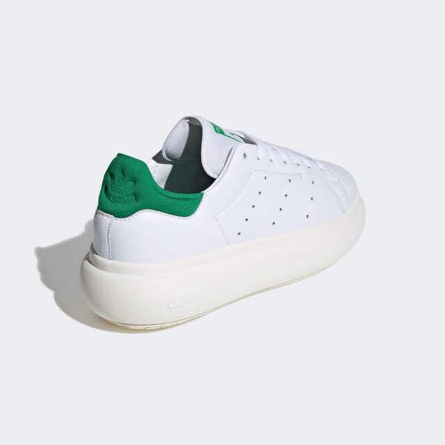 adidas Originals Adidas Stan Smith PF W ID2786 女 休閒鞋 運動 經典 復古 厚底 穿搭 奶油底 白綠