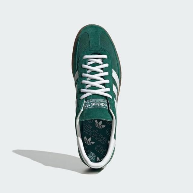 adidas Originals Adidas Handball Spezial IF8913 男女 休閒鞋 經典 復古 麂皮 日常 穿搭 膠底 綠白