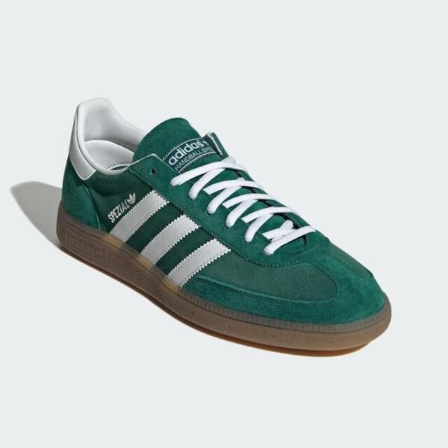 adidas Originals Adidas Handball Spezial IF8913 男女 休閒鞋 經典 復古 麂皮 日常 穿搭 膠底 綠白