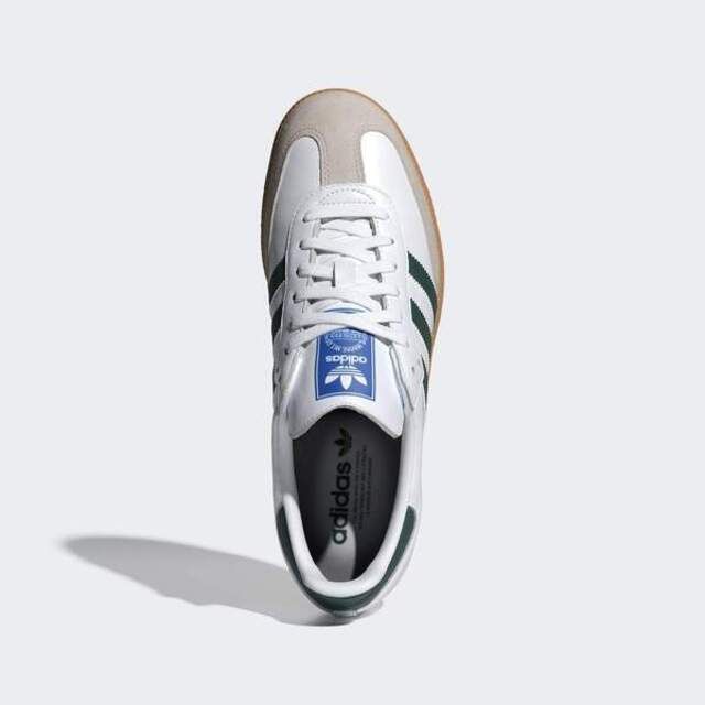 adidas Originals Adidas Samba OG IE3437 男女 休閒鞋 復古 德訓鞋 皮革 麂皮 情侶 穿搭 流行 膠底 白綠