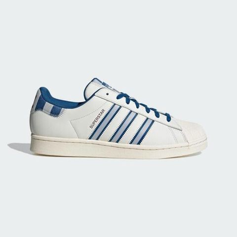 adidas Originals Adidas Superstar  IE7307 男女 休閒鞋 運動 經典 復古 Originals 貝殼頭 白藍