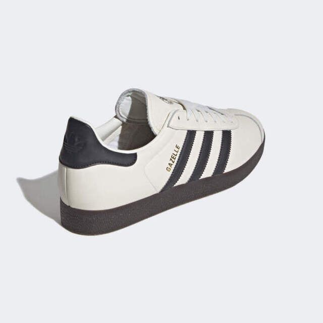 adidas Originals Adidas Gazelle ID3719 男女 休閒鞋 運動 經典 復古 德國隊 皮革 穿搭 愛迪達 米白 黑