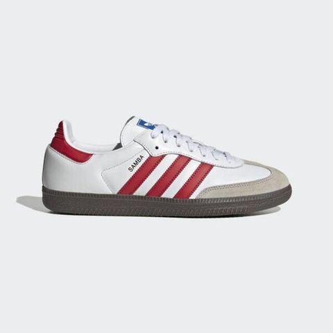 adidas Originals Adidas Samba OG IG1025 男女 休閒鞋 運動 經典 復古 德訓鞋 皮革 膠底 流行 穿搭 白紅