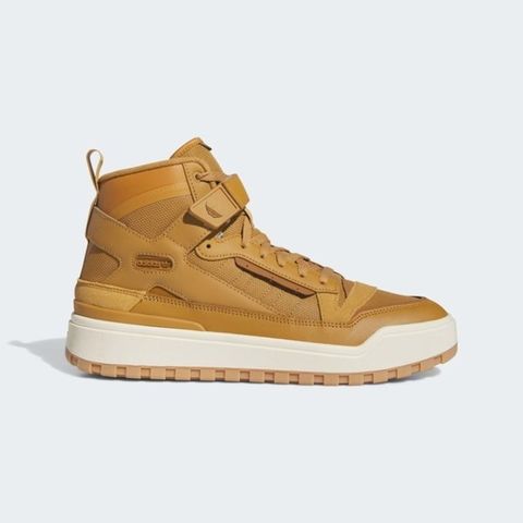 adidas Originals Adidas Forum Boot IE7205 男 休閒鞋 運動 復古 球鞋 高筒 魔鬼氈 膠底 穿搭 棕黃 白