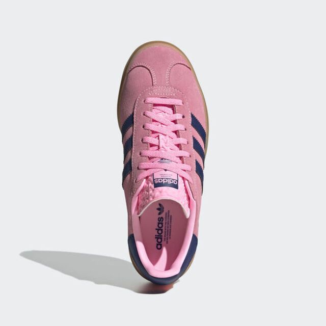 adidas Originals Adidas Gazelle Bold W H06122 女 休閒鞋 運動 經典 三葉草 厚底 麂皮 焦糖底 粉藍