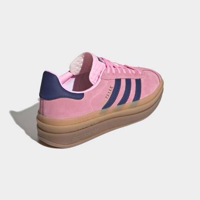 adidas Originals Adidas Gazelle Bold W H06122 女 休閒鞋 運動 經典 三葉草 厚底 麂皮 焦糖底 粉藍