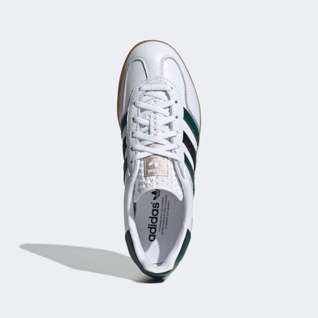 adidas Originals Adidas Gazelle Indoor W IE2957 女 休閒鞋 運動 經典 復古 三葉草 皮革 低筒 白綠