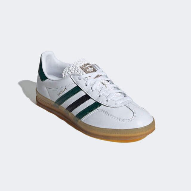 adidas Originals Adidas Gazelle Indoor W IE2957 女 休閒鞋 運動 經典 復古 三葉草 皮革 低筒 白綠