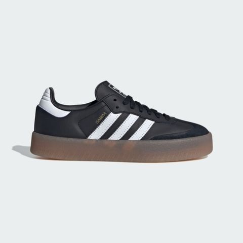 adidas Originals Adidas Sambae W JI1350 女 休閒鞋 運動 經典 三葉草 厚底 增高 膠底 黑 白