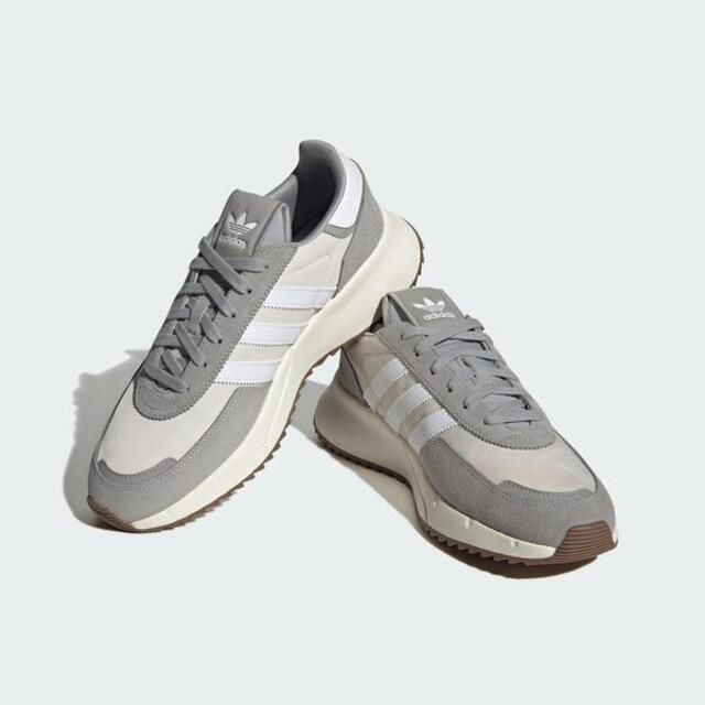 adidas Originals Adidas Retropy F2 IF2878 男女 休閒鞋 運動 經典 復古 麂皮 三葉草 舒適 穿搭 米白灰