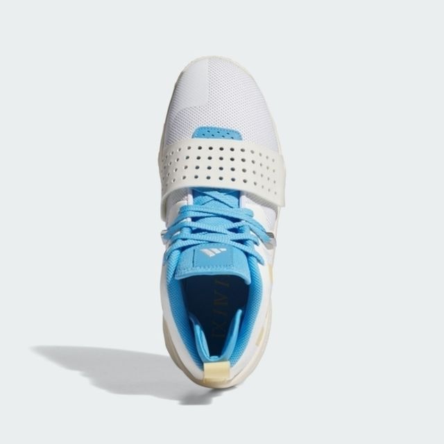 ADIDAS 愛迪達  Dame 8 Extply IF1514 男 籃球鞋 運動 訓練 球鞋 里拉德 緩震 奶油白 淺藍