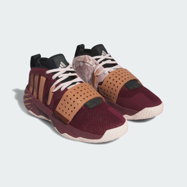 ADIDAS 愛迪達  Dame 8 Extply ID8422 男 籃球鞋 運動 球鞋 里拉德 聯名 瑞獅 緩震 耐磨 酒紅