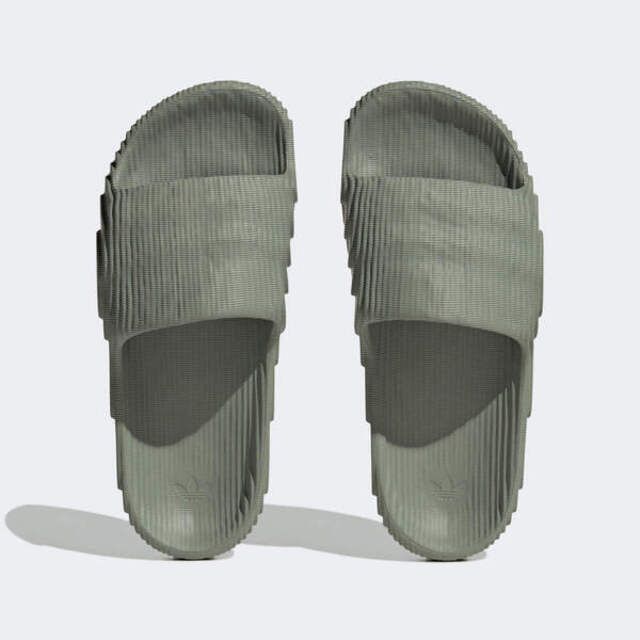 adidas Originals Adidas Adilette 22 W IG8264 女 涼拖鞋 運動 休閒 日常 居家 逛街 舒適 環保 軍綠