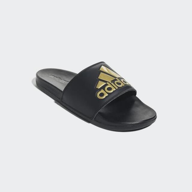 ADIDAS 愛迪達  Adilette Comfort GY1946 男女 涼拖鞋 運動 經典 夏日 泳池 海灘 穿搭 黑金