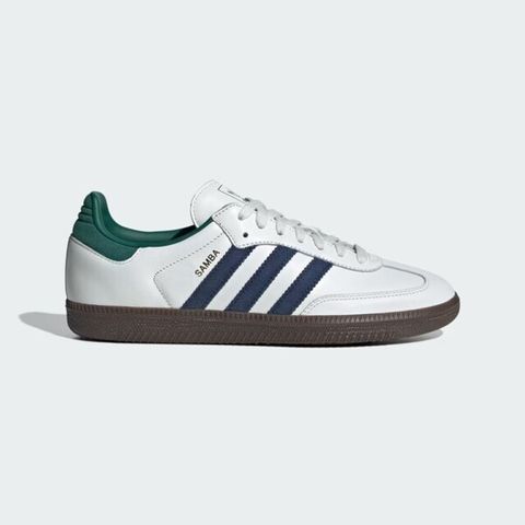 adidas Originals Adidas Samba OG IH4882 男女 休閒鞋 復古 德訓鞋 皮革 膠底 愛迪達 白 深藍 綠