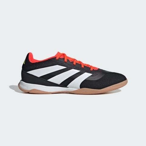 ADIDAS 愛迪達 Predator League L IN IG5456 男女 足球鞋 訓練 室內 運動 平底 黑 橘