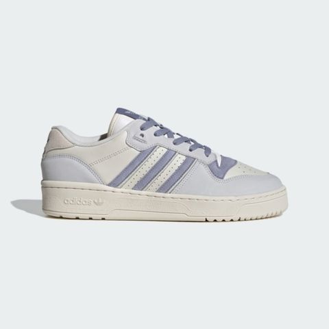 adidas Originals Adidas Rivalry Low IH0502 女 休閒鞋 運動 經典 復古 皮革 低筒 三葉草 穿搭 米藍紫