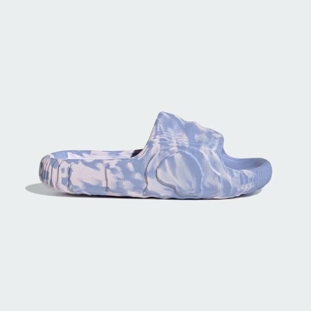 adidas Originals Adidas Adilette 22 W IE5646 女 涼拖鞋 運動 休閒 日常 居家 逛街 環保 藍紫 粉