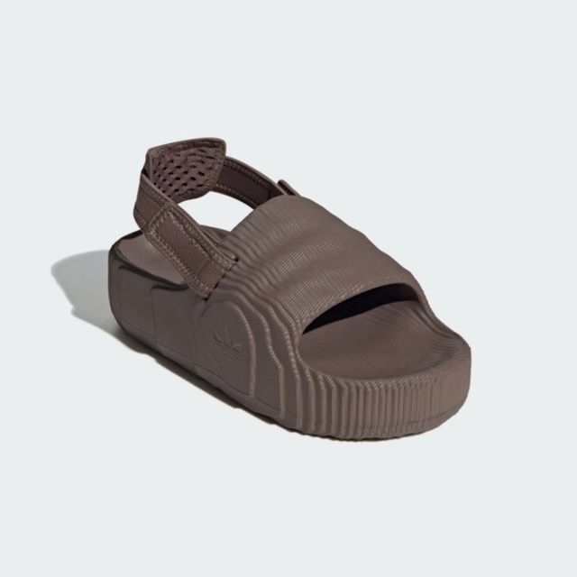 adidas Originals Adidas Adilette 22 XLG W IE5648 女 涼拖鞋 運動 休閒 可拆卸束帶 魔鬼氈 咖啡